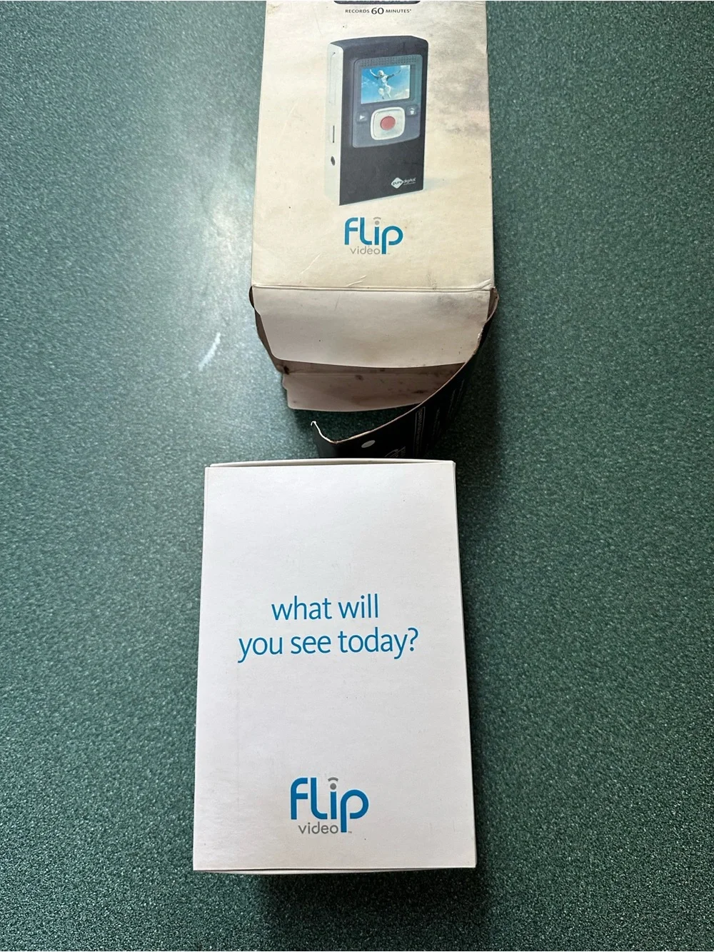 Flip Video Ultra Camcorder | Vintage Tech | Original Box | Never Used